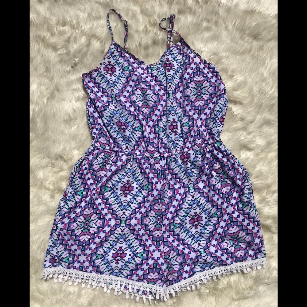 Patterned Romper